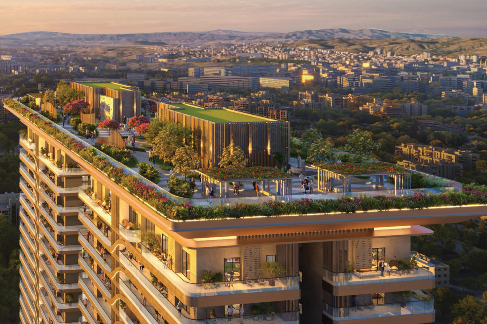 Rooftop Skydeck gardens